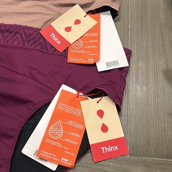 NWT! Bundle of (2) Thinx Panties - Picture 5 of 10